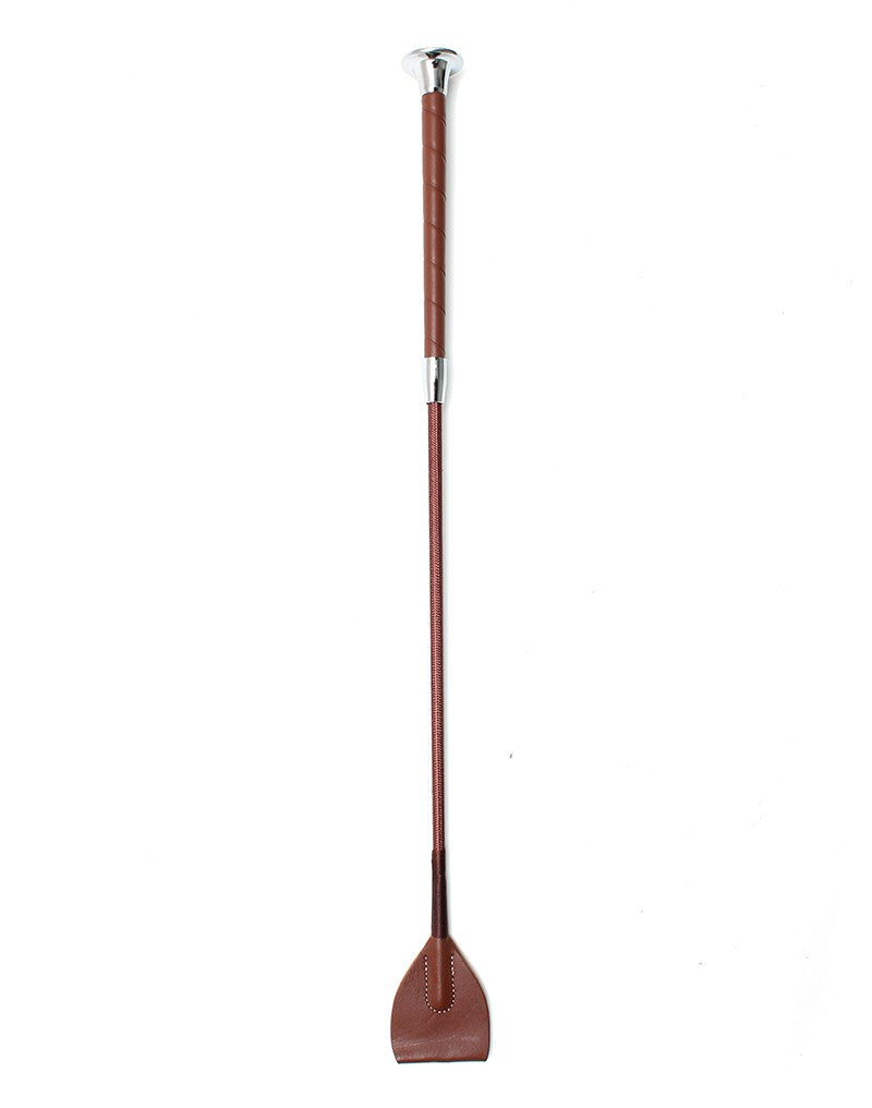 Fouet à cheval en marron 60cm
